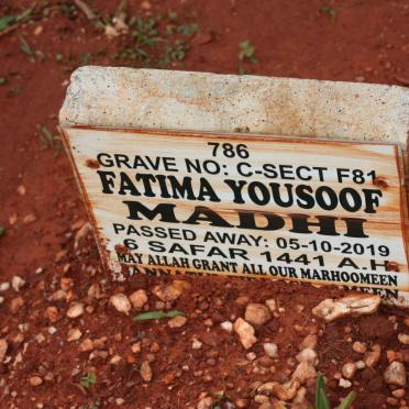 MADHI Fatima Yousoof -2019