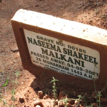 MALKANI Naseema Shakeel -2021