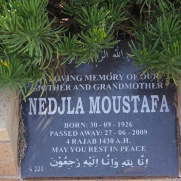 MOUSTAFA Nedjla 1926-2009
