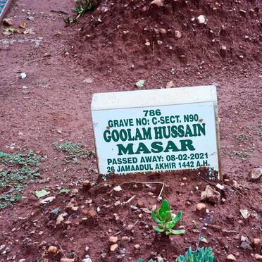 MASAR Goolam Hussain -2021
