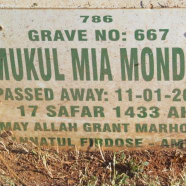 MONDOL Mukul Mia -2012