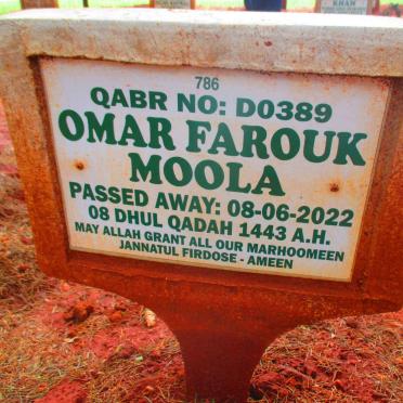 MOOLA Omar Farouk -2022