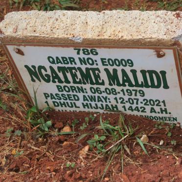 MALIDI Ngateme 1979-2021