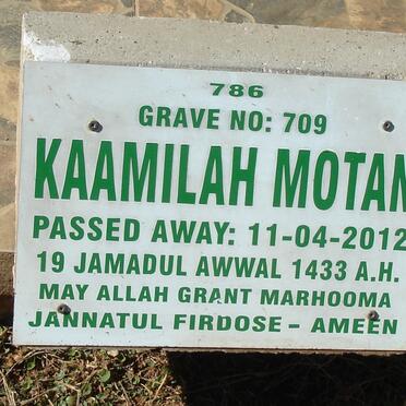 MOTAN Kaamilah -2012