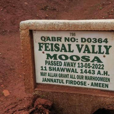 MOOSA Feisal Vally - 2022