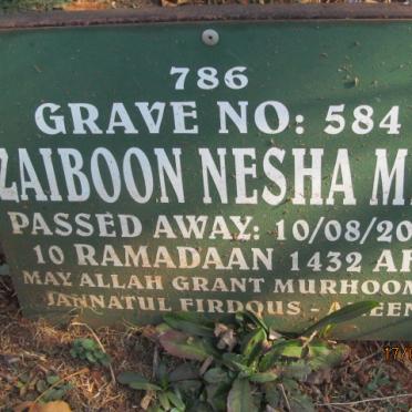 MIA Zaiboon Nesha -2011