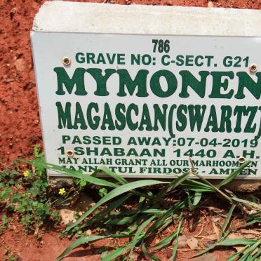 MAGASCAN Mymonen nee SWARTZ -2019