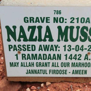 MUSSA Nazia -2021
