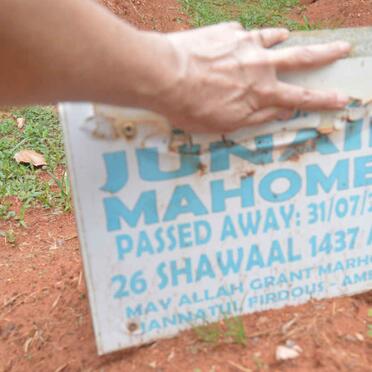 MAHOMED Junaid -2016