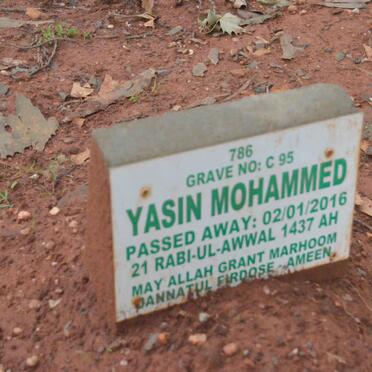 MOHAMMED Yasin -2016