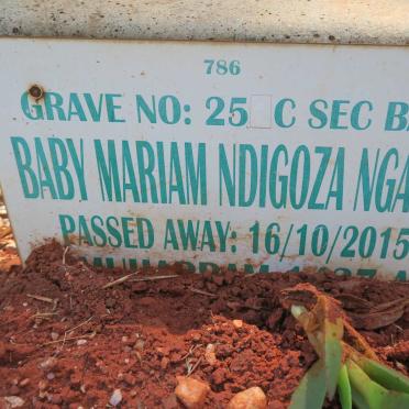 NGAKANI Mariam Ndigoza -2015