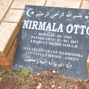 OTTO Nirmala 1943-2017