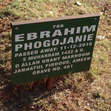 PHOGOJANIE Ebrahim -2010