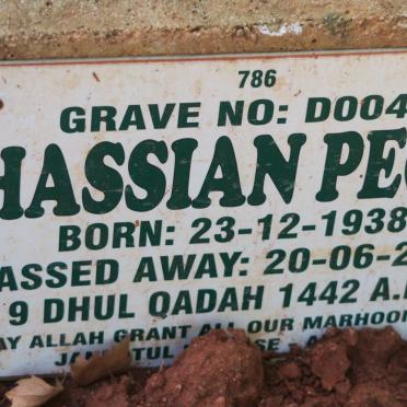 PECK Hassian 1938-2021