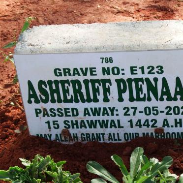 PIENAAR Asheriff -2021