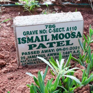 PATEL Ismail Moosa -2021