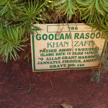 RASOOL Goolam -2008