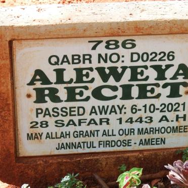 RECIET Aleweya -2021