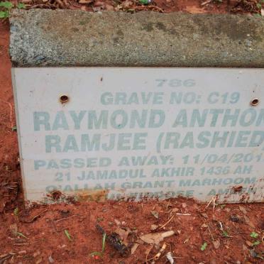 RAMJEE Raymond Anthony -2015