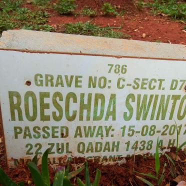 SWINTON Roeschda -2017