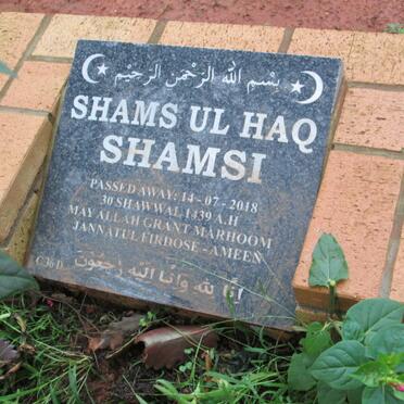 SHAMSI Shams Ul Haq -2018