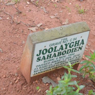 SAHABODIEN Joolaygha 1954-2016