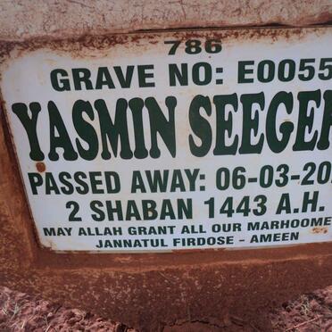 SEEGERS Yasmin -2022