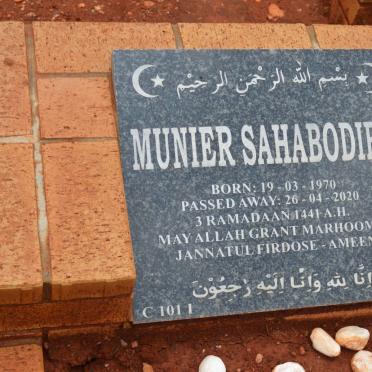 SAHABODIEN Munier 1970-2020