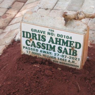 SAIB Idris Ahmed Cassim -2021