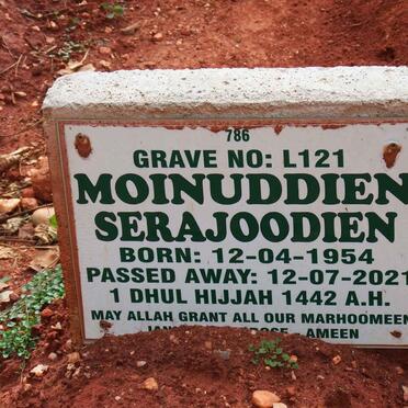 SERAJOODIEN Moinuddien 1954-2021