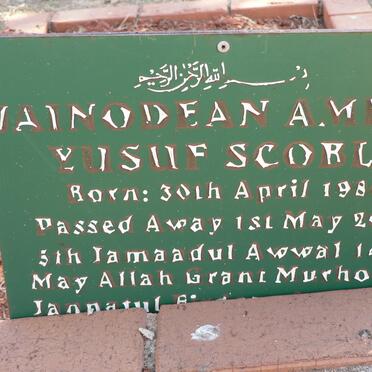 SCORLE Iainodean Ameer Yusuf -1986