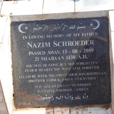 SCHROEDER Nazim -2009