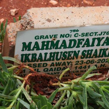 SHAIKH Mahmadfaiyaz Ikbalhusen -2020