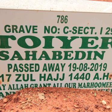 SAHABEDIN Toiyer -2019