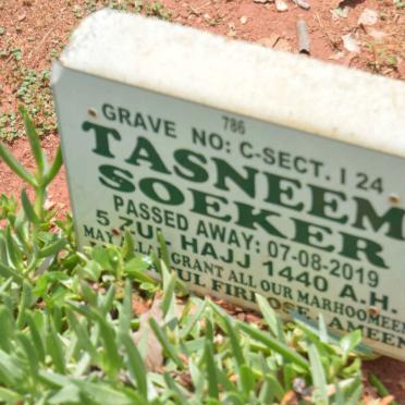 SOEKER Tasneem -2019