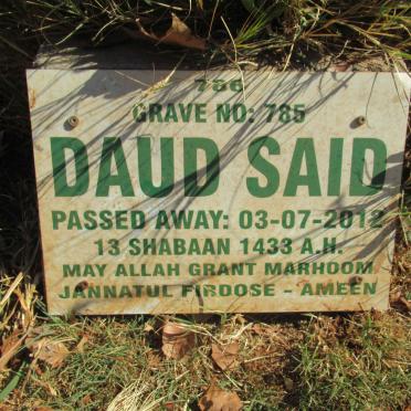 SAID Daud -2012