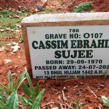 SUJEE Cassim Ebrahim 1970-2021