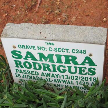 SAMIRA Rodrigues -2018