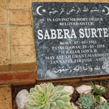 SURTEE Sabera 1961-2018