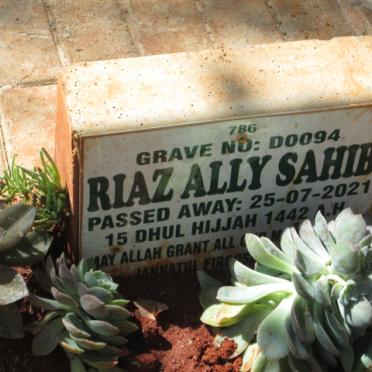 SAHIB Riaz Ally -2021