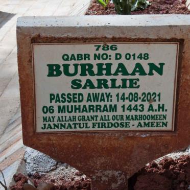 SARLIE Burhaan -2021