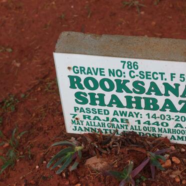 SHABAZ Rooksana -2019