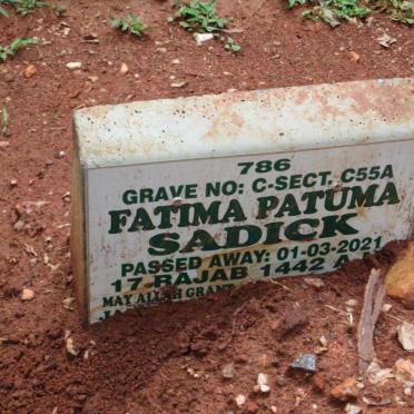 SADICK Fatima Patuma -2021