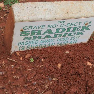 SHADICK Shadiek -2017