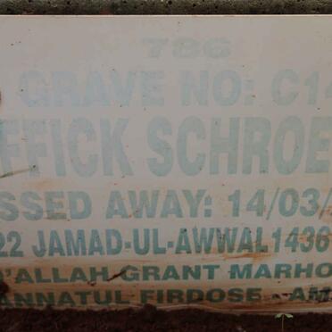 SCHROEDER Taffick -2015