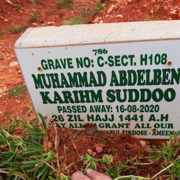 SUDDOO Muhammad Abdelben Karihm -2020