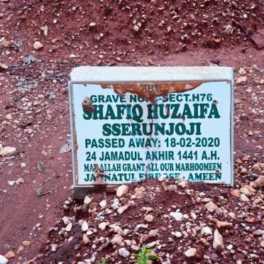 SSERUNJOJI Shafiq Huzaifa -2020