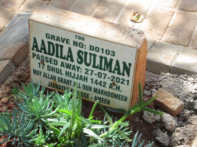 SULIMAN Aadila -2021