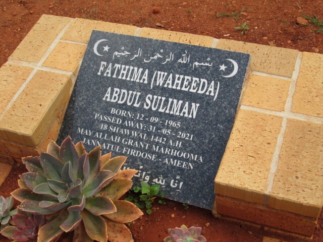 SULIMAN Fathima Abdul 1965-2021