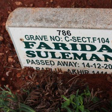 SULEMAN Farida -2019